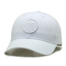 Custom dad hat embroidery high quality white hat sports cap with Big embroidery logo on baseball hat